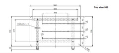 Care Shower Seat - 600x398 / 960x398mm