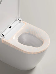 LF In Wall Cistern Rimless Flush Toilet Suite with Smart Remote Bidet Seat - White (4 Star)