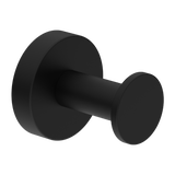 Nero Classic Round Single Robe Hook - Various Colours