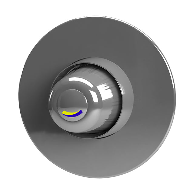 Gentec MVPMLF20AV Lead Free DZR Brass Wall Mounted Point-of-Use Thermostatic Mixing Basin Tap w/ Anti-ligature Control