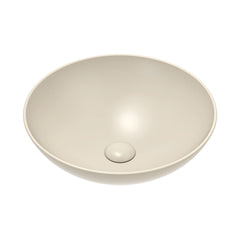 Axis Round Above Counter Ceramic Basin 400x400mm - Various Colours