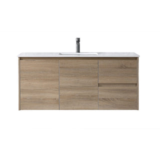BV59WH (460mm Depth) Wooden Finish Wall Hung Vanity- 600 / 750 / 900 / 1200 / 1500mm