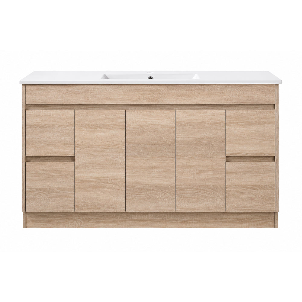 BV60 Wooden Fingerpull Freestanding Vanity - 600 / 750 / 900 / 1200 / 1500 / 1800mm