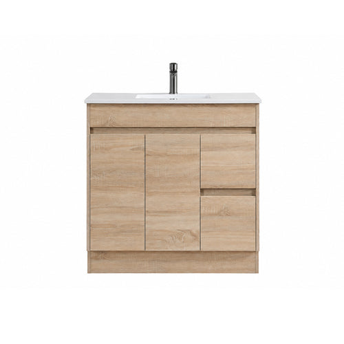 Freestanding vanity cabinet