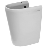 Vola Gloss White Wall Hung Ceramic Basin 550x440mm