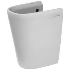 Vola Gloss White Wall Hung Ceramic Basin 550x440mm