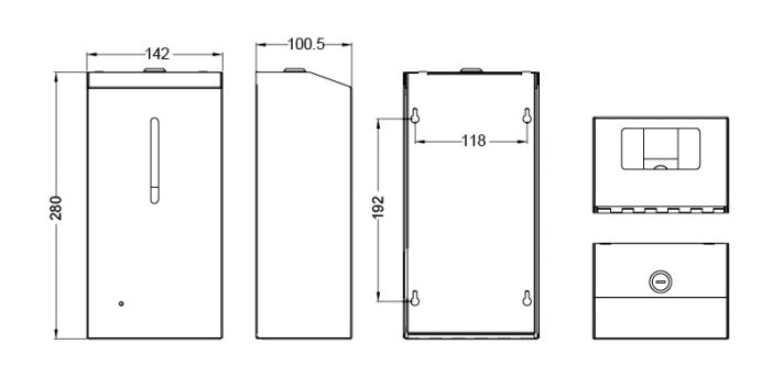 Soap Dispenser with Sensor - Stainless Steel