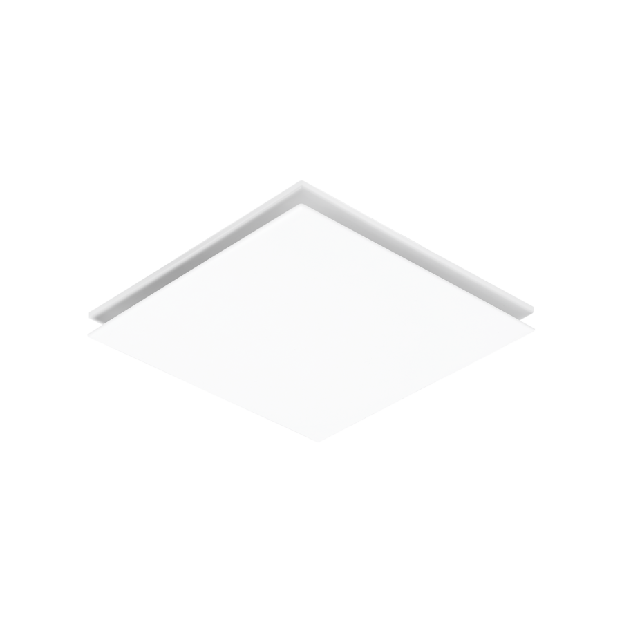 Square High Efficiency Bathroom Exhaust Fan - Various Size