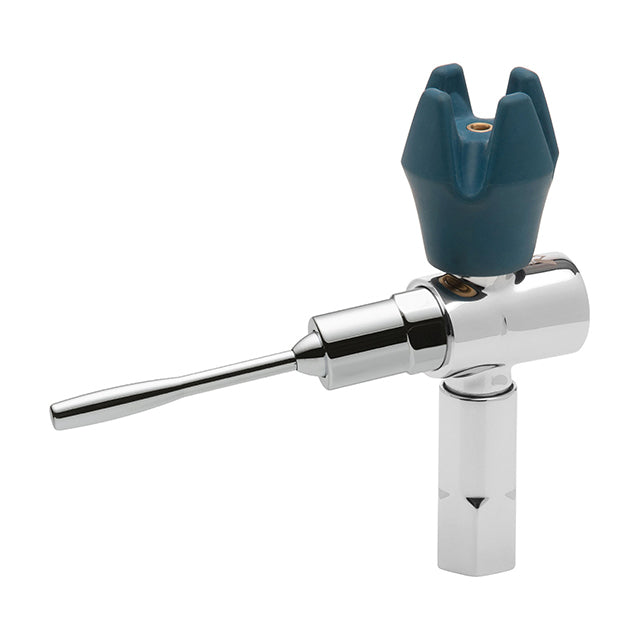 Gentec TFTLF8050URL Lead Free DZR Brass Hob Mounted Upright Single Temperature Timed Flow Bubbler w/ Safety Bubbler Guard and Care Lever Handle