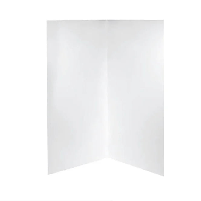Two-Sided / Three Sided Acrylic Shower Wall Liner - White