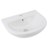 Vola Gloss White Wall Hung Ceramic Basin 550x440mm