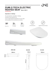 Toilet Z-Tech Electrical Heated Seat