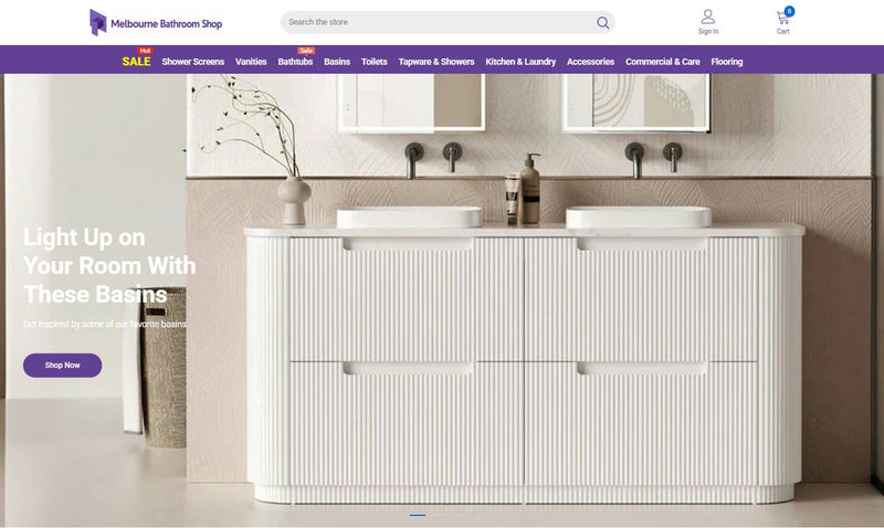 ONLINE BATHROOM SUPPLIES IN MELBOURNE