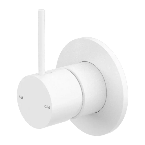 White Shower Mixers