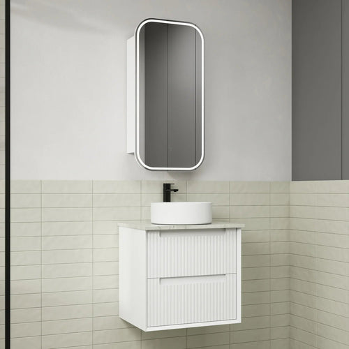 Fluted Vanities