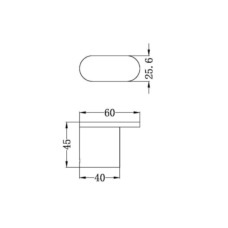 Ecco Single Robe Hook - Various Colours