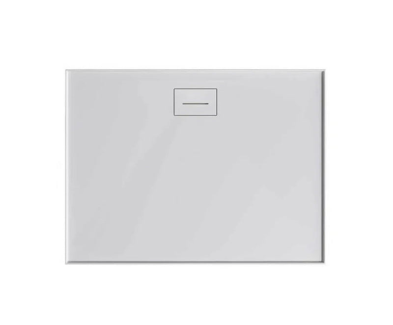 Metro Low Profile Polymarble Shower Base with Stonelite Waste Cover - Various Sizes