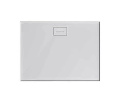 Metro Low Profile Polymarble Shower Base with Stonelite Waste Cover - Various Sizes