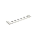 ECCO Brushed Nickel Double Towel Rail 600mm