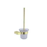 ECCO Brushed Gold Toilet Brush Holder