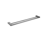 ECCO Gun Metal Grey Double Towel Rail 800mm