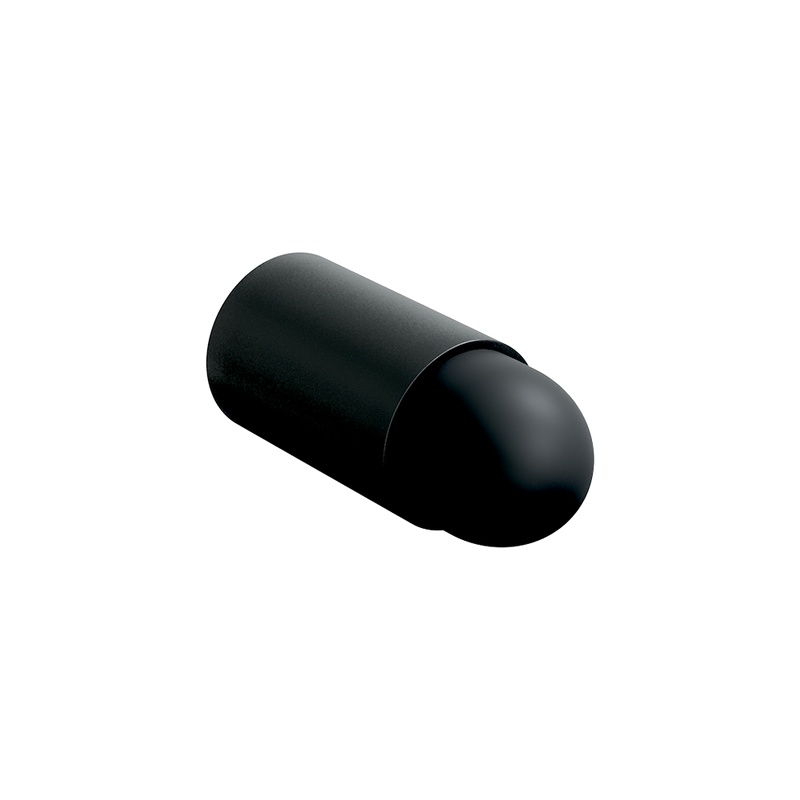 Skirting or Wall Mounted Door Stop in Designer Black - ML0670BLK