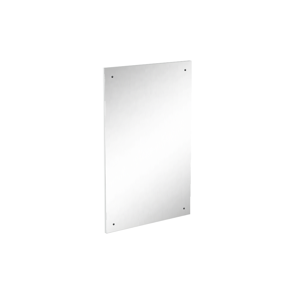 450mmH x 300mmW Polished Stainless Steel Mirror - ML773