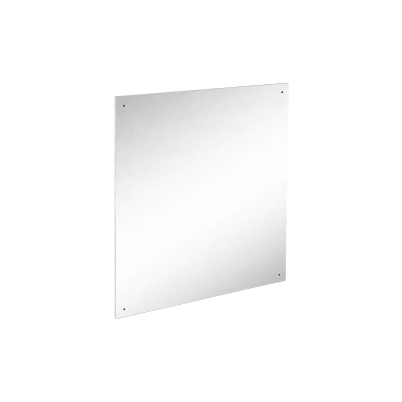 575mmH x 575mmW Polished Stainless Steel Mirror - ML775