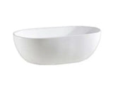 Oval Freestanding Bath 1000 / 1300 / 1400 / 1530 / 1600 / 1700 mm - Gloss White