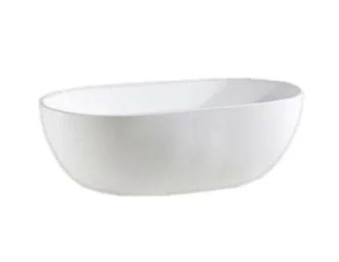 Oval Freestanding Bath 1000 / 1300 / 1400 / 1530 / 1600 / 1700 mm - Gloss White