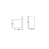 Celia Single Robe Hook - Various Colours