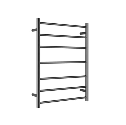 NRO19001GR Non Heated Towel Ladder Round Bar in Graphite 600mm