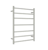 NRO19001BN Non Heated Towel Ladder Round Bar in Brushed Nickel 600mm