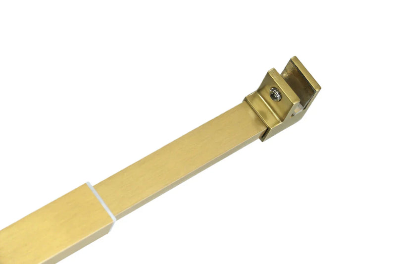 Brushed Gold SS21 Shower Screen 0tabiliser Support Bar 800-1080mm
