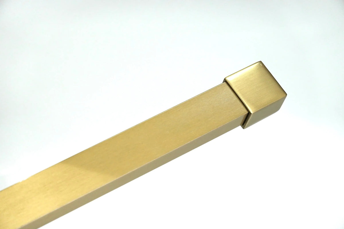 Brushed Gold SS21 Shower Screen 0tabiliser Support Bar 800-1080mm