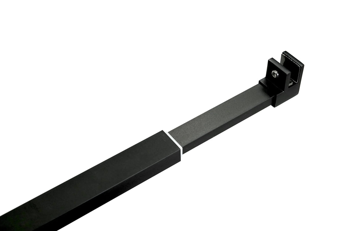Black SS21 Shower Screen Stabiliser Support Bar 800-1080mm
