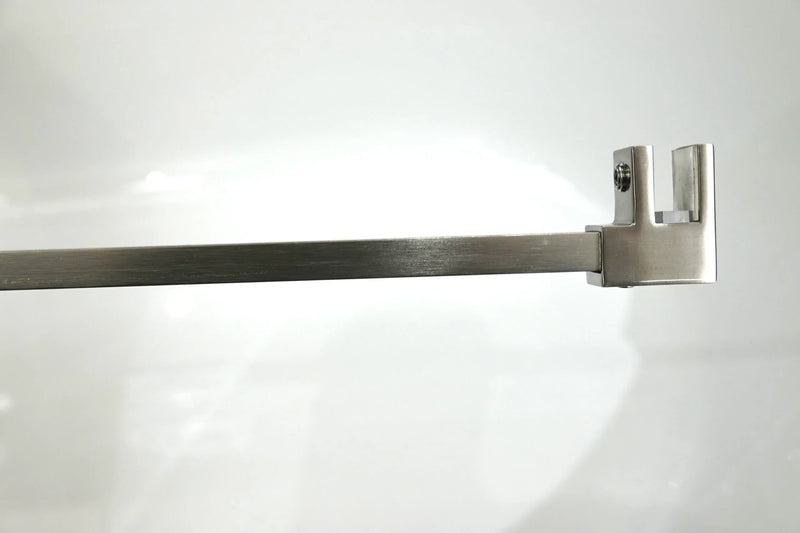 Brushed Nickel SS21 Shower Screen Stabiliser Support Bar 800-1080mm