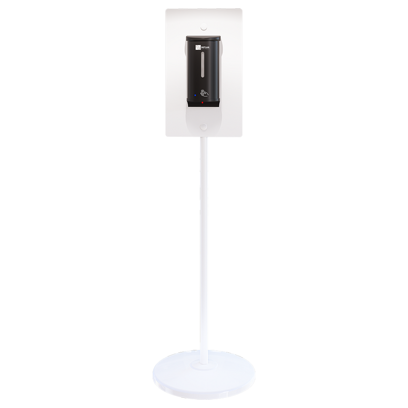 Hygiene Station Kit in White and Designer Black - ML_HYGSTATION_WHT_BLK