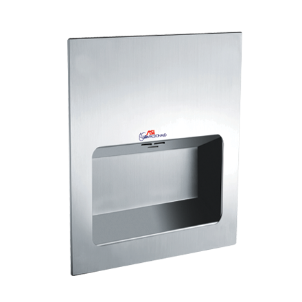 TURBO-TUFF™ RECESSED HIGH SPEED HAND DRYER – SATIN STAINLESS STEEL (10-0135-2)