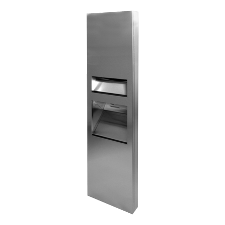 3 In 1 Paper Towel Dispenser, High-speed Hand Dryer & Waste Bin – SELECT CLASSIC G2 (10-64671-2-A)