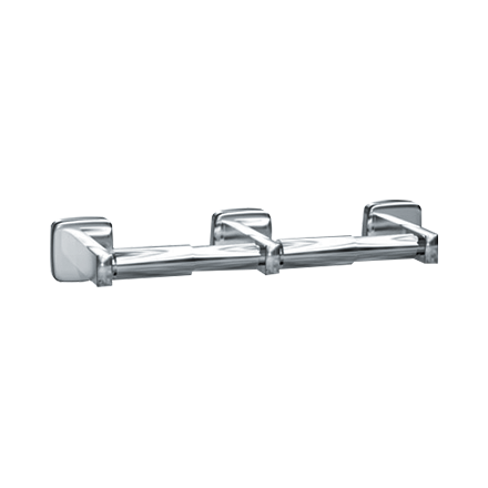 TOILET PAPER DISPENSER, DOUBLE – SURFACE MOUNTED (10-7305-2) - 10-7305-2S