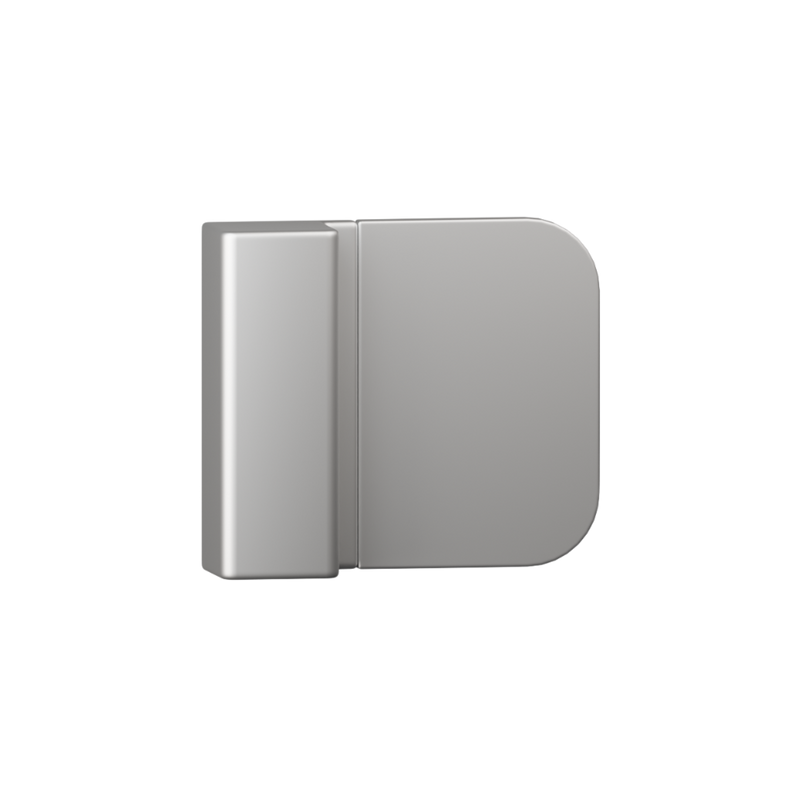 101C Door Bumper in Satin Chrome Plate - 101C_BUMP_SCP