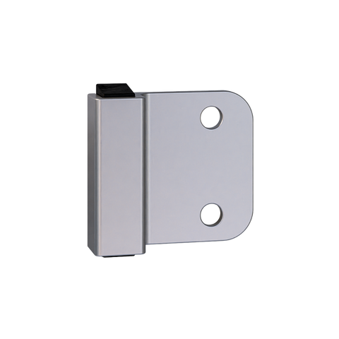 101R Round Edge Door Bumper Visual Fix in Satin Chrome Plate - 101R_BUMP_SCP
