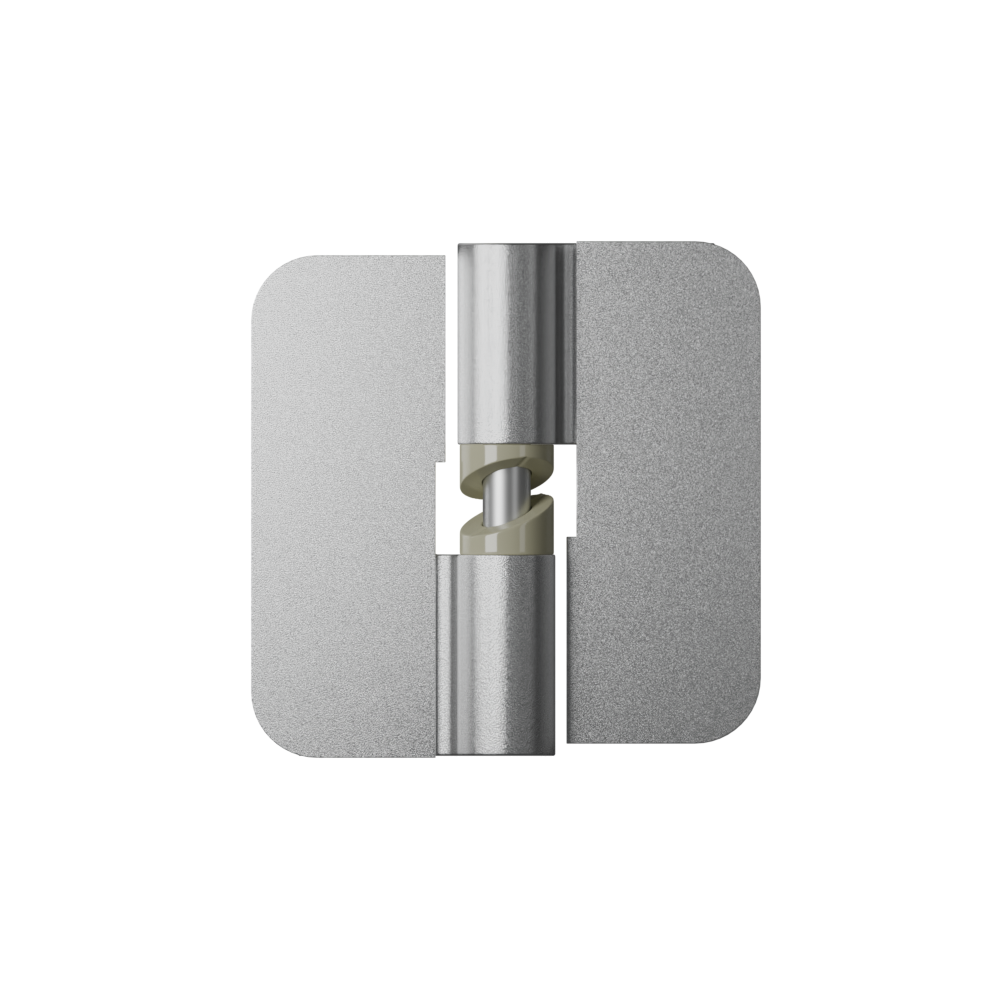 106C Gravity Hinge in Antimicrobial - 106C_RHHO_ANMB (Right Hand; Hold Open)