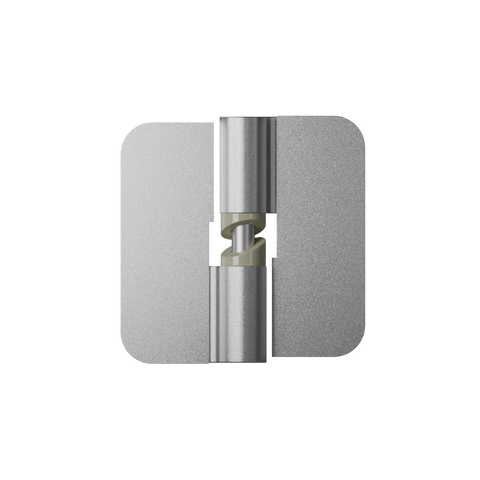 106C Gravity Hinge in Antimicrobial - 106C_RHHO_ANMB (Right Hand; Hold Open)
