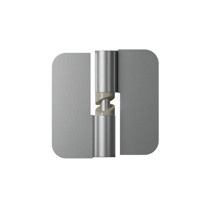 106C Gravity Hinge in Satin Chrome Plate - 106C_RHHO_SCP (Right Hand; Hold Open)