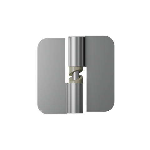 106C Gravity Hinge in Satin Chrome Plate - 106C_LHHO_SCP (Left Hand; Hold Open)