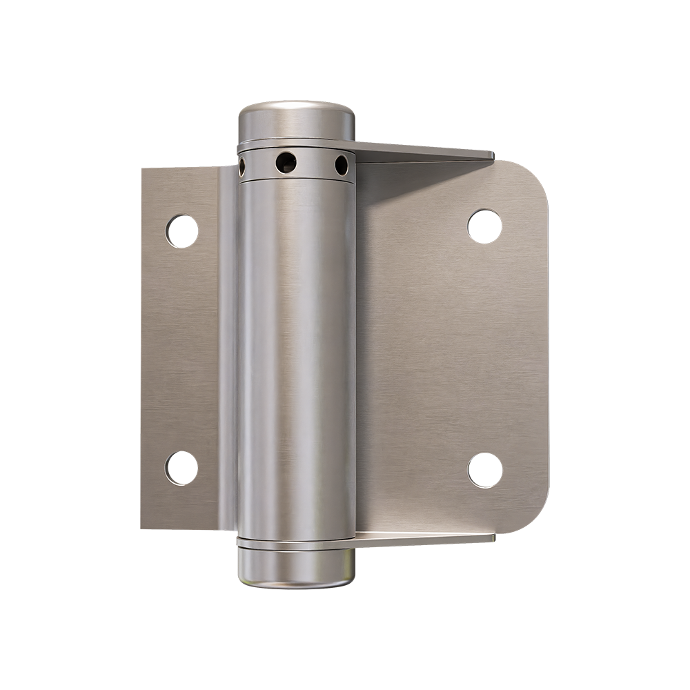 109B Spring Hinge Visible Fix in Satin Chrome Plate - 109B_HC_SCP
