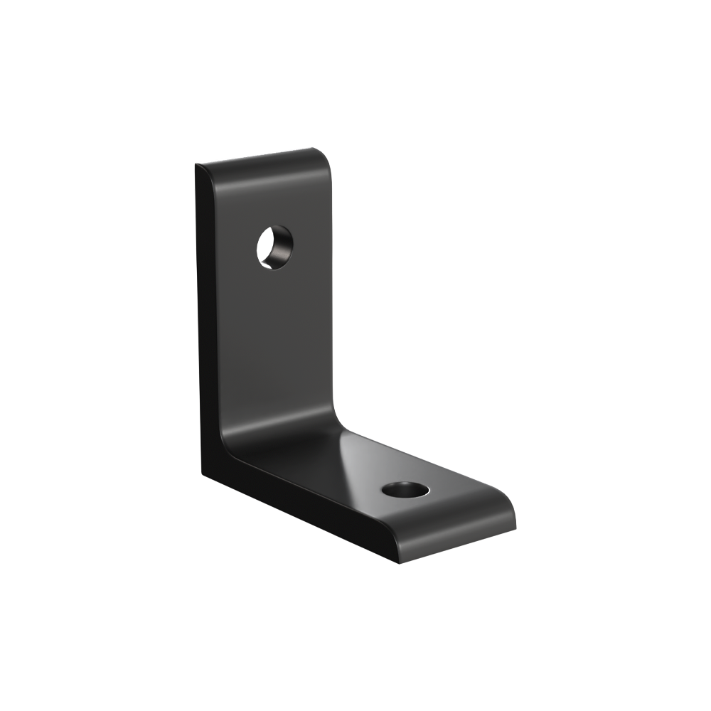 121 Angle Bracket in Designer Black - ML121_6MMCSK_DESIGNER