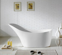 Oval Freestanding Bath 1400 / 1500 / 1700 mm - Gloss White